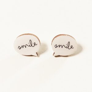 Orecchini Linea Words Fumetto Smile